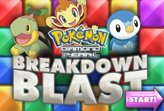 pokemon diamond and pearl breakdown blast game